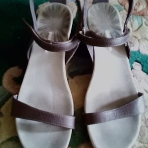patagonia brown wedge sandals 7.5 A+ cond
